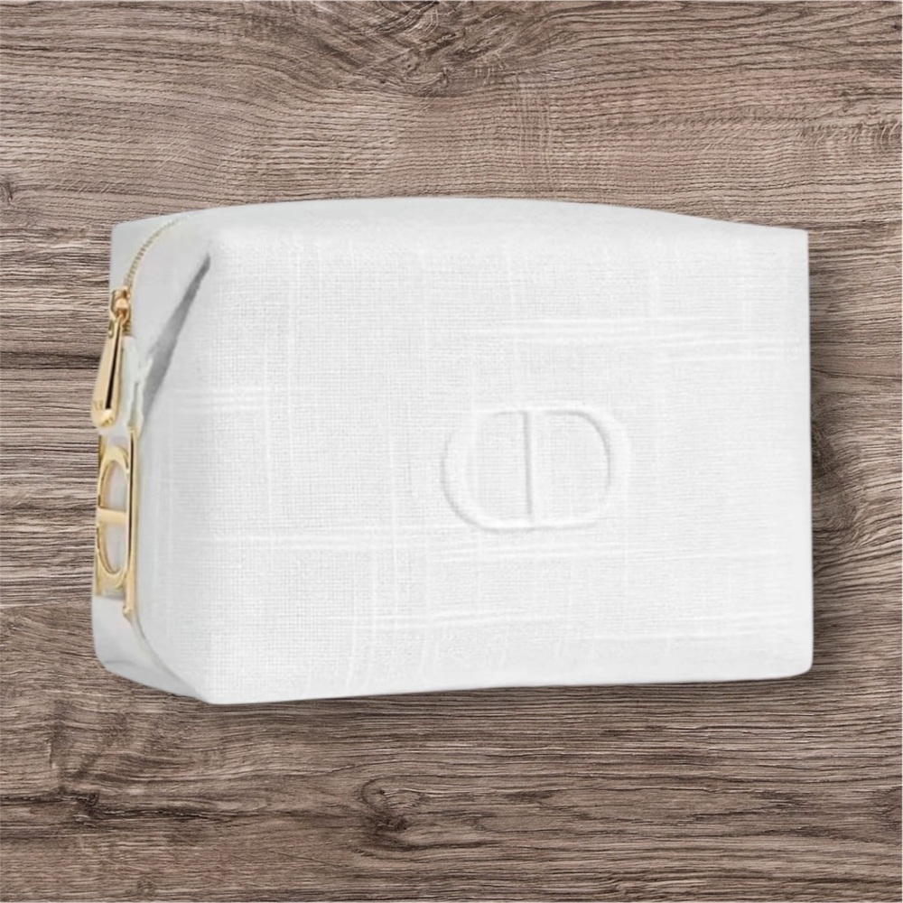 Dior Beauty Case with Gold CD Hardware